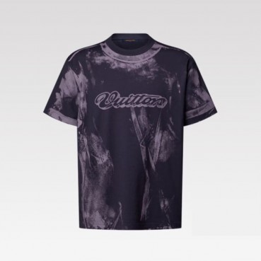 루이비통 남성 라운드 반팔 티셔츠 - Louis vuitton Mens Round Tshirt 