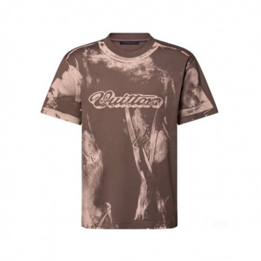 루이비통 남성 라운드 반팔 티셔츠 - Louis vuitton Mens Round Tshirt 