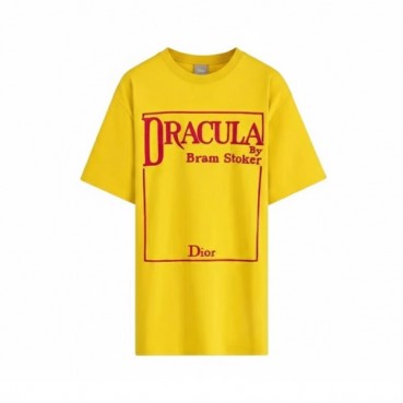 디올 남성 라운드 반팔 티셔츠 - Dior Mens Round Tshirt 