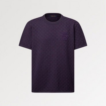 루이비통 남성 라운드 반팔 티셔츠 - Louis vuitton Mens Round Tshirt 