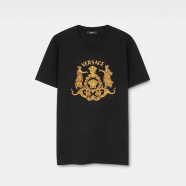 베르사체 남성 반팔 티셔츠 - Versace Mens Round Tshirts 