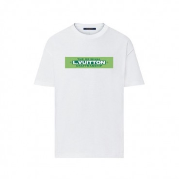 루이비통 남성 라운드 반팔 티셔츠 - Louis vuitton Mens Round Tshirt 