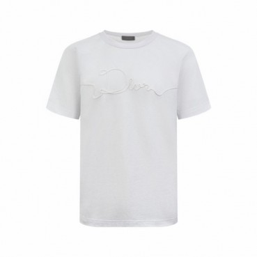 디올 남성 라운드 반팔 티셔츠 - Dior Mens Round Tshirt 
