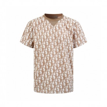 디올 남성 라운드 반팔 티셔츠 - Dior Mens Round Tshirt 