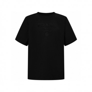 프라다 남성 라운드 반팔티 - Prada Mens Round Tshirt 