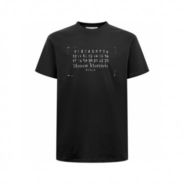 메종 마르지엘라 남성 라운드 반팔 티셔츠 - Maison Margiela Mens Round Tshirt 