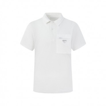 프라다 남성 라운드 반팔티 - Prada Mens Round Tshirt 