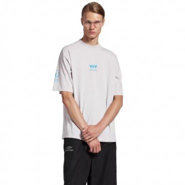 발렌시아가 남성 라운드 반팔 티셔츠 - Balenciaga Mens Round Tshirt 