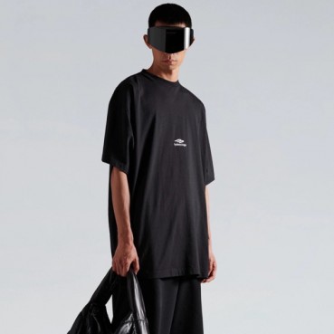 발렌시아가 남성 라운드 반팔 티셔츠 - Balenciaga Mens Round Tshirt 