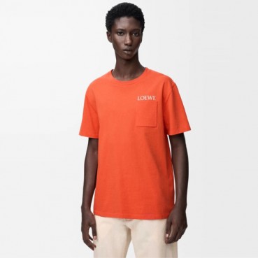 로에베 남성 라운드 반팔티 - Loewe Mens Round Tshirt 