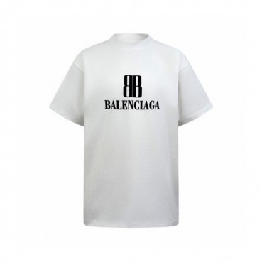 발렌시아가 남성 라운드 반팔 티셔츠 - Balenciaga Mens Round Tshirt 