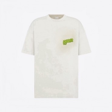 디올 남성 라운드 반팔 티셔츠 - Dior Mens Round Tshirt 