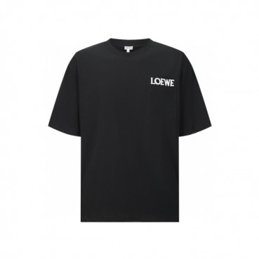 로에베 남성 라운드 반팔티 - Loewe Mens Round Tshirt 