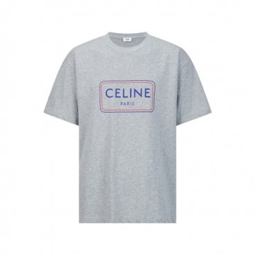 셀린느 남성 반팔 티셔츠 - Celine Mens Round Tshirt 