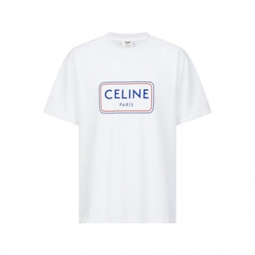 셀린느 남성 반팔 티셔츠 - Celine Mens Round Tshirt 