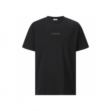 디올 남성 라운드 반팔 티셔츠 - Dior Mens Round Tshirt 