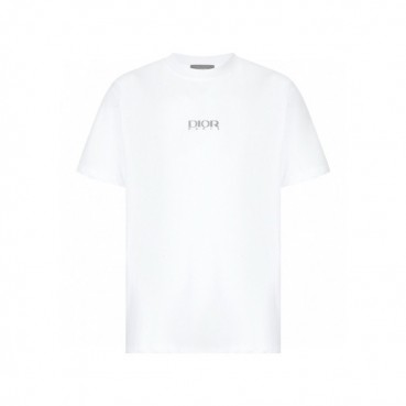 디올 남성 라운드 반팔 티셔츠 - Dior Mens Round Tshirt 