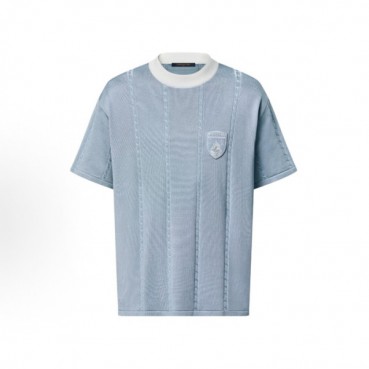 루이비통 남성 라운드 반팔 티셔츠 - Louis vuitton Mens Round Tshirt 