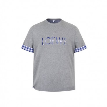 로에베 남성 라운드 반팔티 - Loewe Mens Round Tshirt 