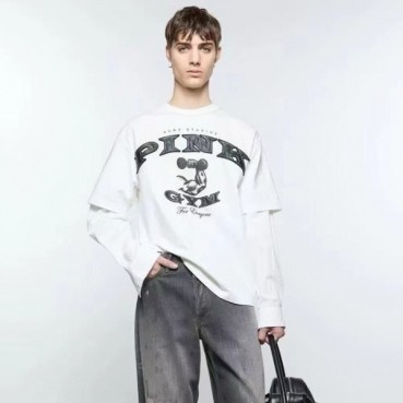 아크네 남/녀 라운드 반팔티 - Acne Unisex Round Tshirt 