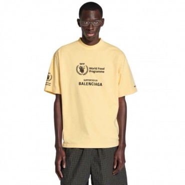 발렌시아가 남성 라운드 반팔 티셔츠 - Balenciaga Mens Round Tshirt 