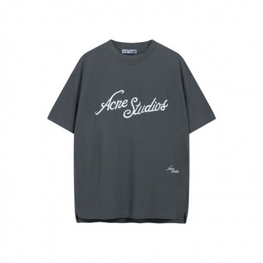 아크네 남/녀 라운드 반팔티 - Acne Unisex Round Tshirt 