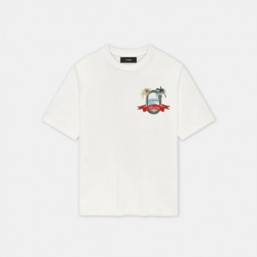 아미리 남성 반팔 티셔츠 - Amiri Mens Round Tshirt 