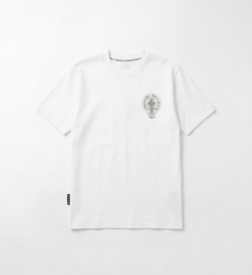 크롬하츠 남성 라운드 반팔티 - Chrom Hearts Mens Round Tshirt 