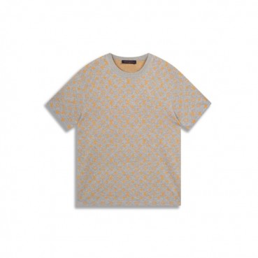 루이비통 남성 라운드 반팔 티셔츠 - Louis vuitton Mens Round Tshirt 