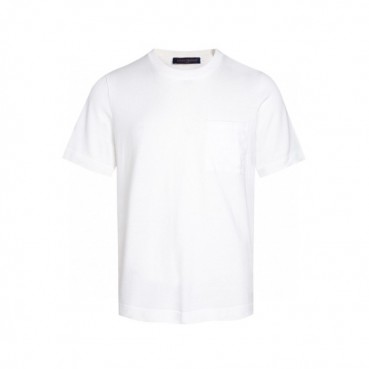 루이비통 남성 라운드 반팔 티셔츠 - Louis vuitton Mens Round Tshirt 