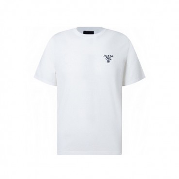 프라다 남성 라운드 반팔티 - Prada Mens Round Tshirt 