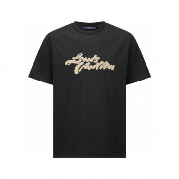루이비통 남성 라운드 반팔 티셔츠 - Louis vuitton Mens Round Tshirt 