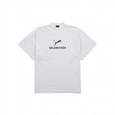 발렌시아가 남성 라운드 반팔 티셔츠 - Balenciaga Mens Round Tshirt 