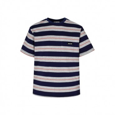 미우미우 남성 라운드 반팔 티셔츠 - Miumiu Mens Round Tshirt 