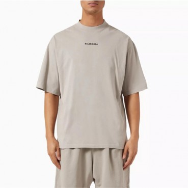 발렌시아가 남성 라운드 반팔 티셔츠 - Balenciaga Mens Round Tshirt 