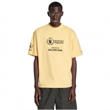 발렌시아가 남성 라운드 반팔 티셔츠 - Balenciaga Mens Round Tshirt 