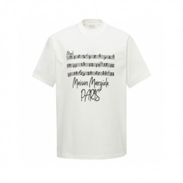 메종 마르지엘라 남성 라운드 반팔 티셔츠 - Maison Margiela Mens Round Tshirt 
