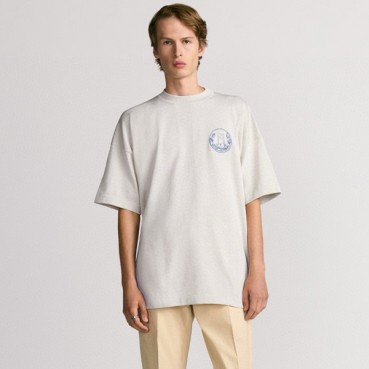 디올 남성 라운드 반팔 티셔츠 - Dior Mens Round Tshirt 