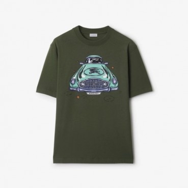버버리 남성 라운드 반팔 티셔츠 - Burberry Mens Round Tshirt 