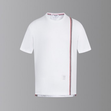 톰브라운 남성 라운드 반팔티 - Thom Browne Mens Round Tshirts 