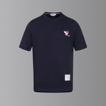 톰브라운 남성 라운드 반팔티 - Thom Browne Mens Round Tshirts 