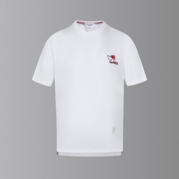 톰브라운 남성 라운드 반팔티 - Thom Browne Mens Round Tshirts 