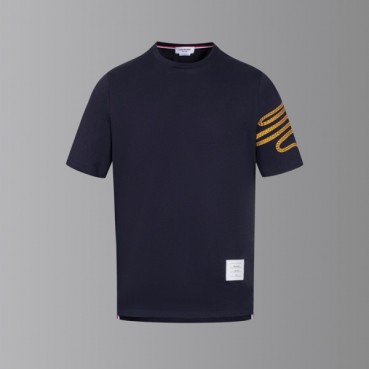 톰브라운 남성 라운드 반팔티 - Thom Browne Mens Round Tshirts 