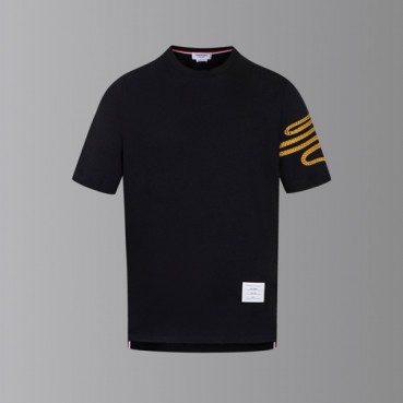 톰브라운 남성 라운드 반팔티 - Thom Browne Mens Round Tshirts 