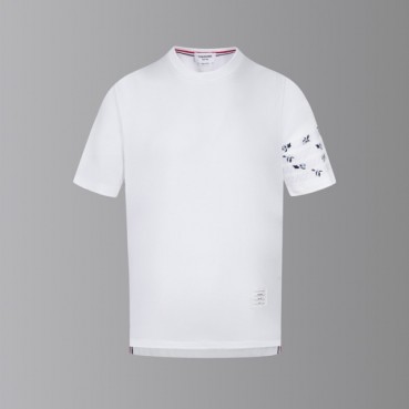 톰브라운 남성 라운드 반팔티 - Thom Browne Mens Round Tshirts 