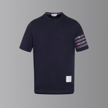 톰브라운 남성 라운드 반팔티 - Thom Browne Mens Round Tshirts 