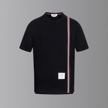 톰브라운 남성 라운드 반팔티 - Thom Browne Mens Round Tshirts 