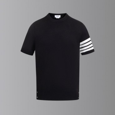 톰브라운 남성 라운드 반팔티 - Thom Browne Mens Round Tshirts 