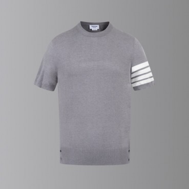 톰브라운 남성 라운드 반팔티 - Thom Browne Mens Round Tshirts 