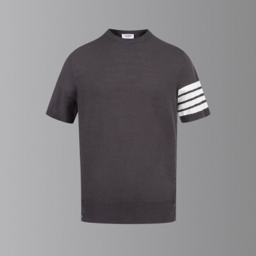 톰브라운 남성 라운드 반팔티 - Thom Browne Mens Round Tshirts 